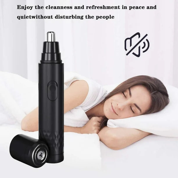 Portable Nose & Ear Hair Trimmer – Compact and Rechargeable