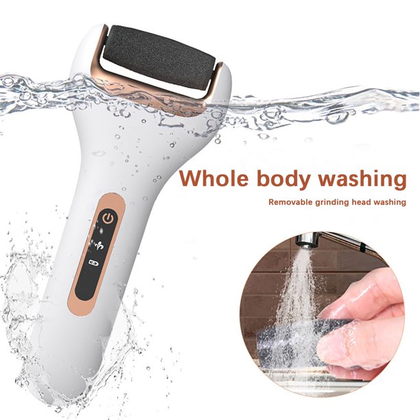 Rechargeable Electronic Foot File – Fast & Gentle Callus Remover for Smooth, Baby-Soft Feet