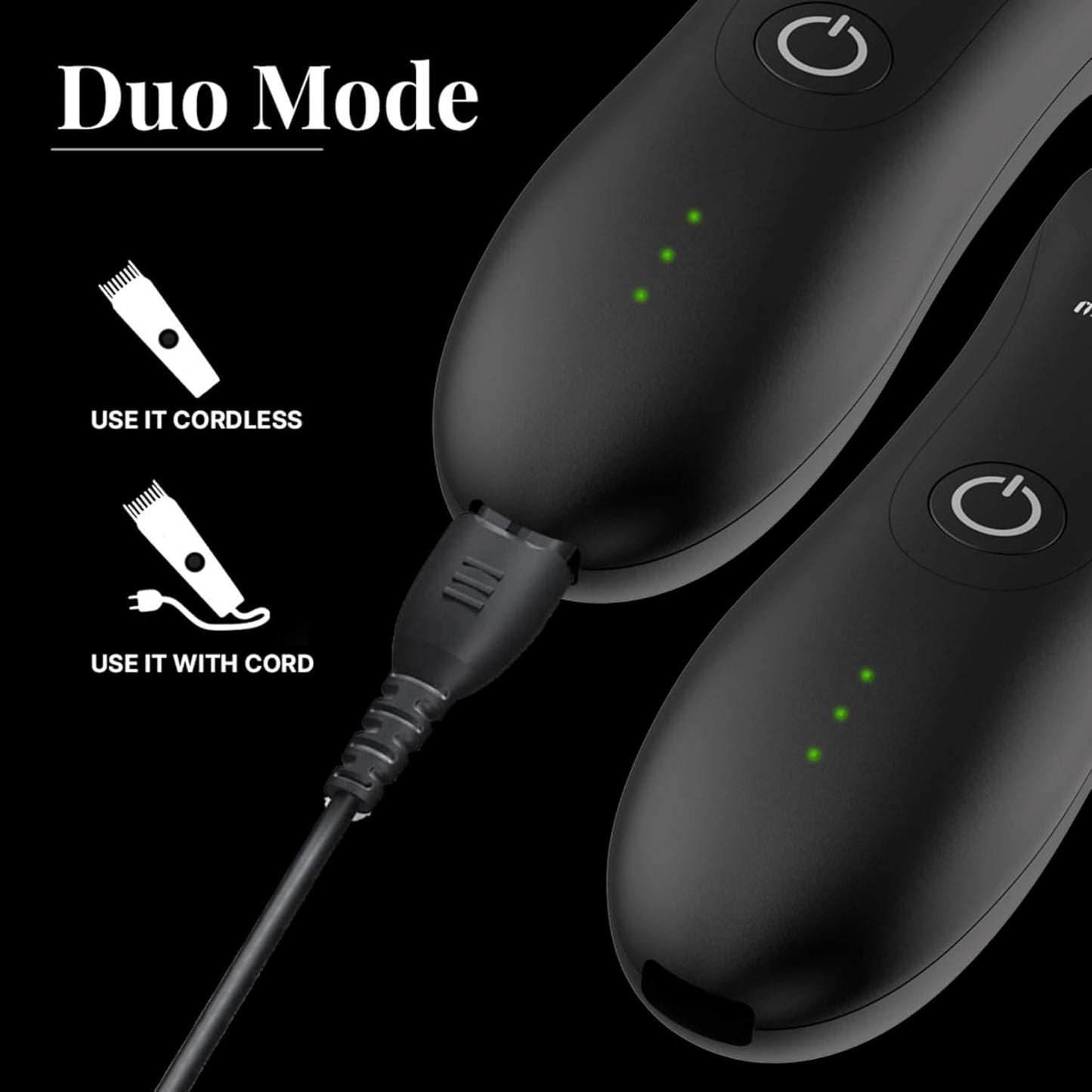 Men’s Waterproof Cordless Grooming Trimmer – Beard, Body & Sensitive Area Shaving