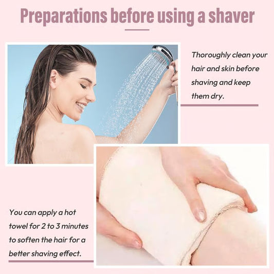 🎁Summer Sale 49% Off🎁2-in-1 Women's Body Shaver
