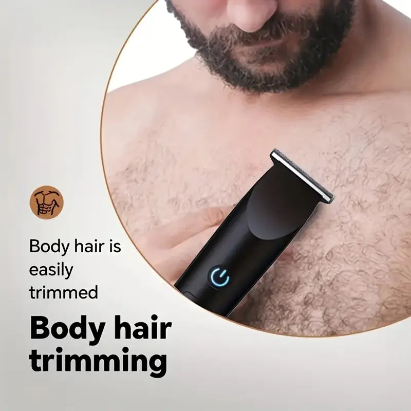 Adjustable Head Electric Hair Clipper | USB Rechargeable Beard & Hair Trimmer for Men