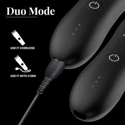 Men’s Waterproof Cordless Grooming Trimmer – Beard, Body & Sensitive Area Shaving