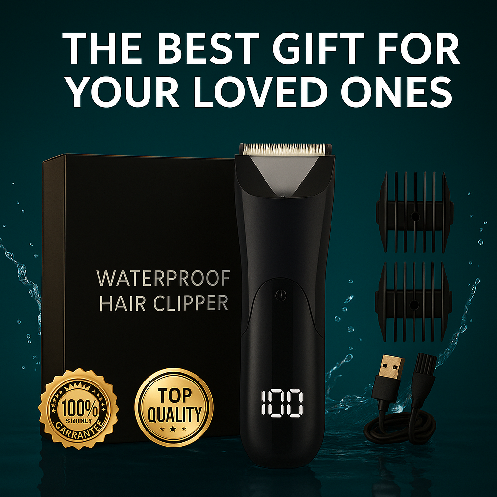 The Safest Waterproof Trimmer For Body And Sensitive Area